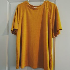 Yellow Blouse - 1X Size